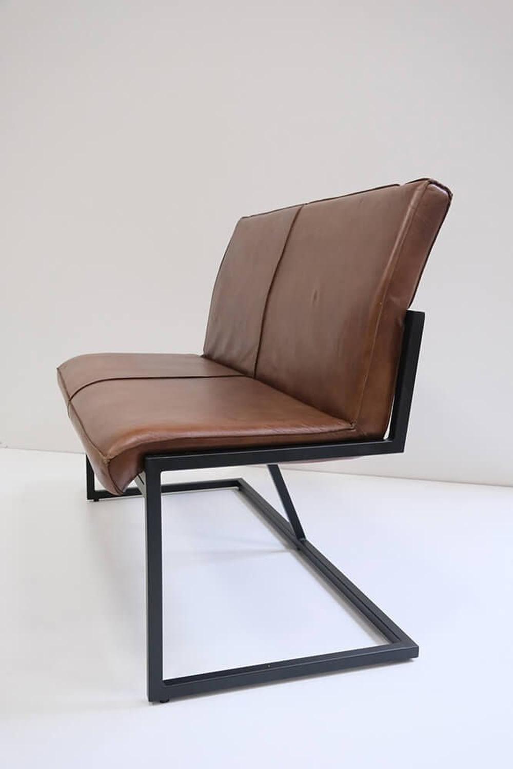 Loungesofa Judi aus Büffelleder-Lederbänke-Trademark Living-le canapé