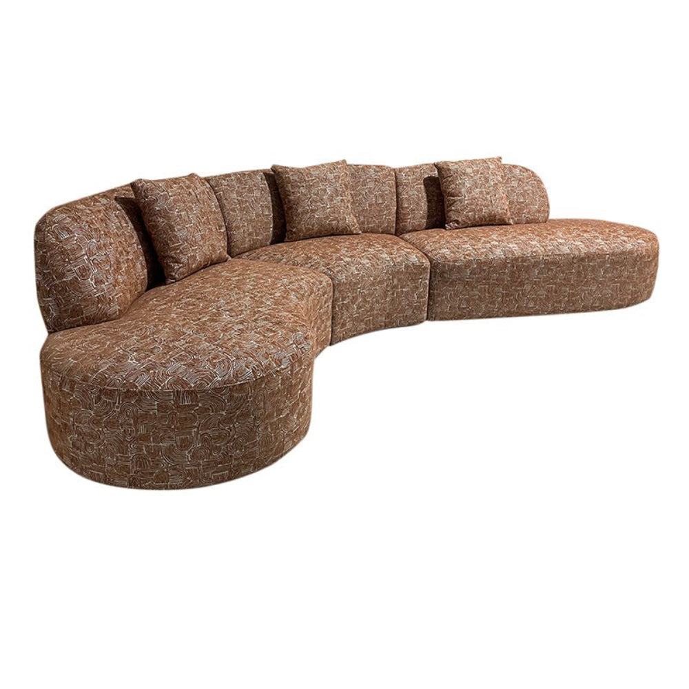 Marbella 4 - Sitzer Sofa - Safiya Terracotta8719172859768Sofa
