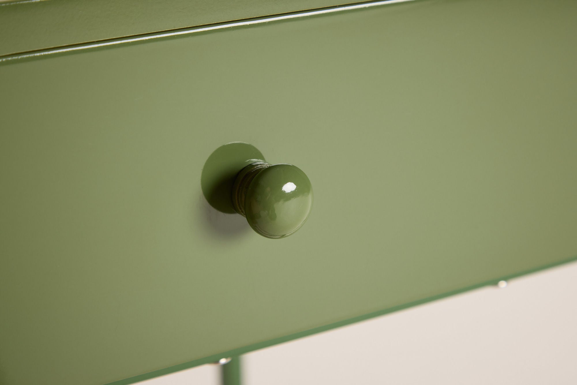 Nachttisch Bakal aus Metall - Grün-Nachttische-Venture Home-le canapé