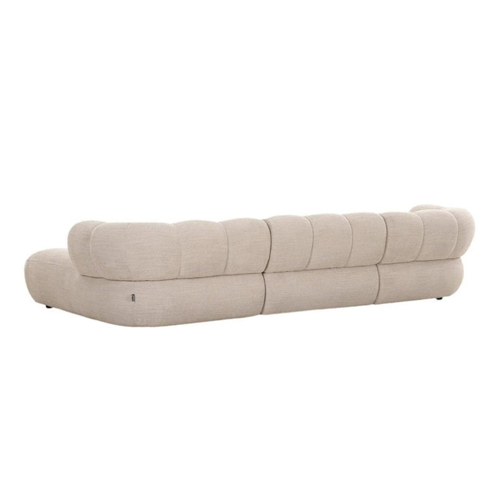 New York 4 - Sitzer - Sofa - Longchair rechts - BeigeEcksofa