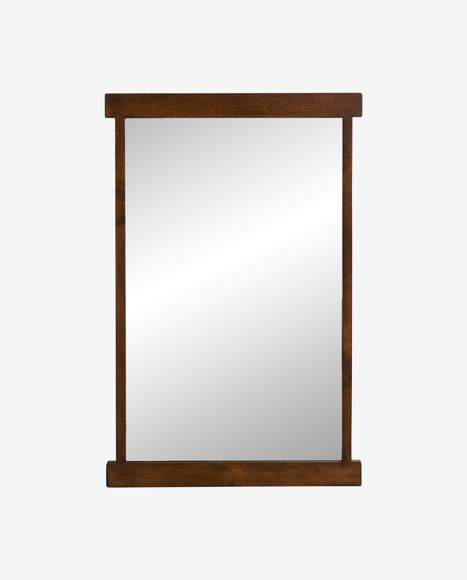 Spiegel ARDEA, S, 80cm – gebeiztes BirkenholzWandspiegel