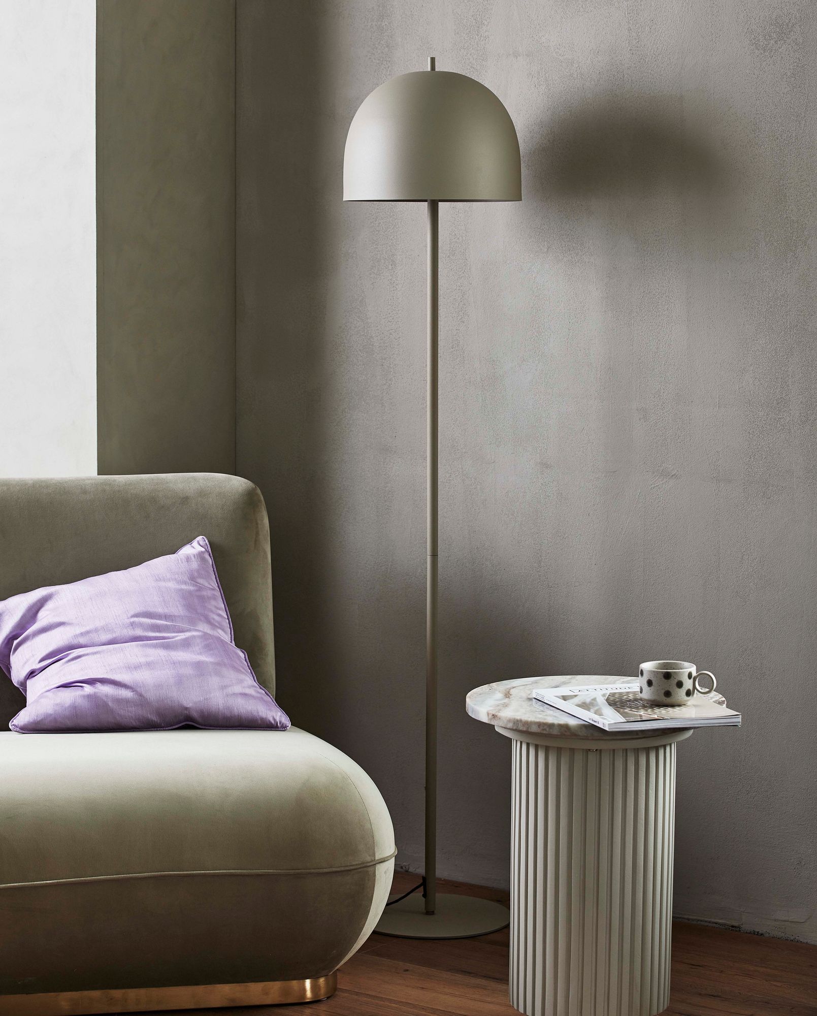 Stehlampe GLOW - Beige MattStehlampe