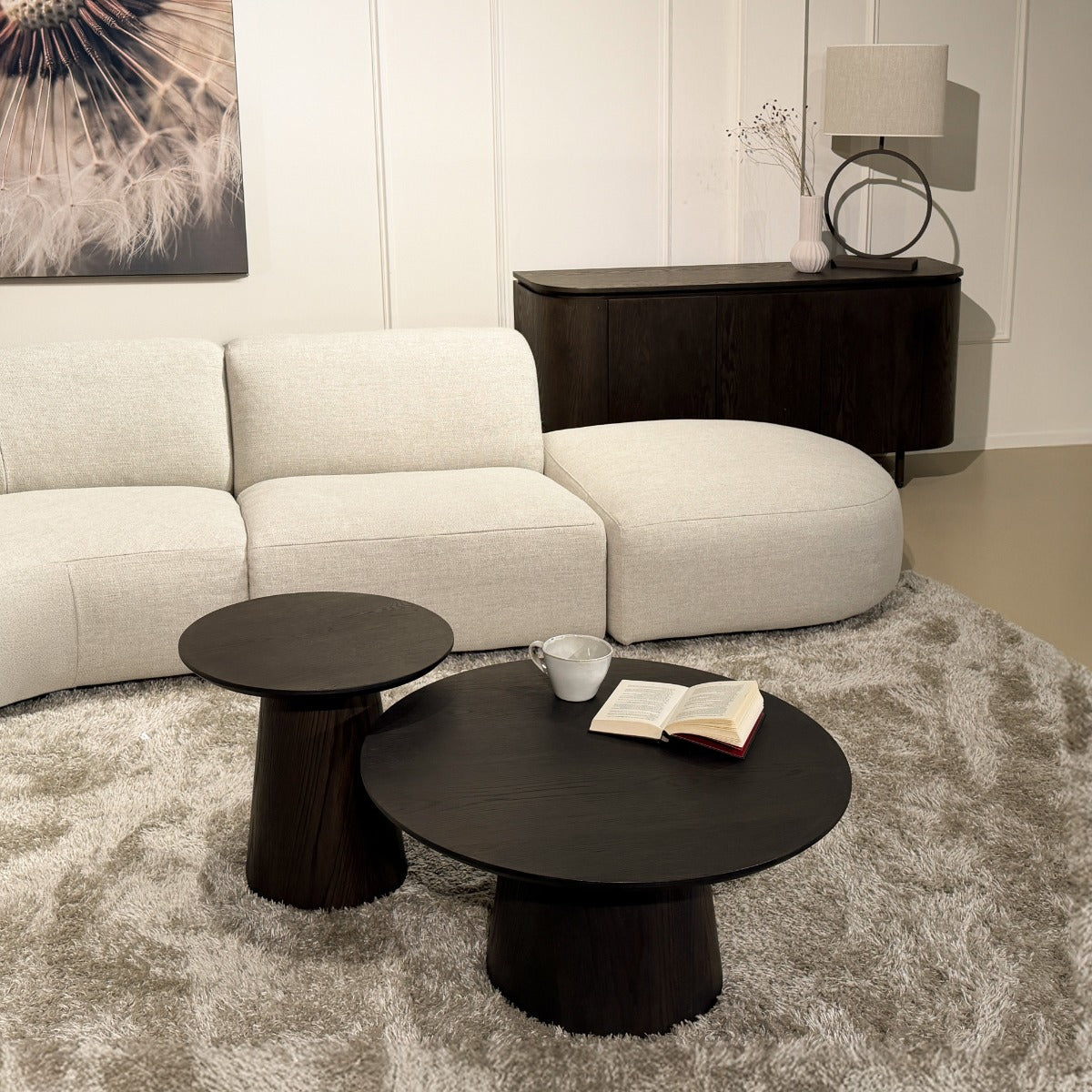 Novero Espresso 80 cm-Livingfurn-le canapé