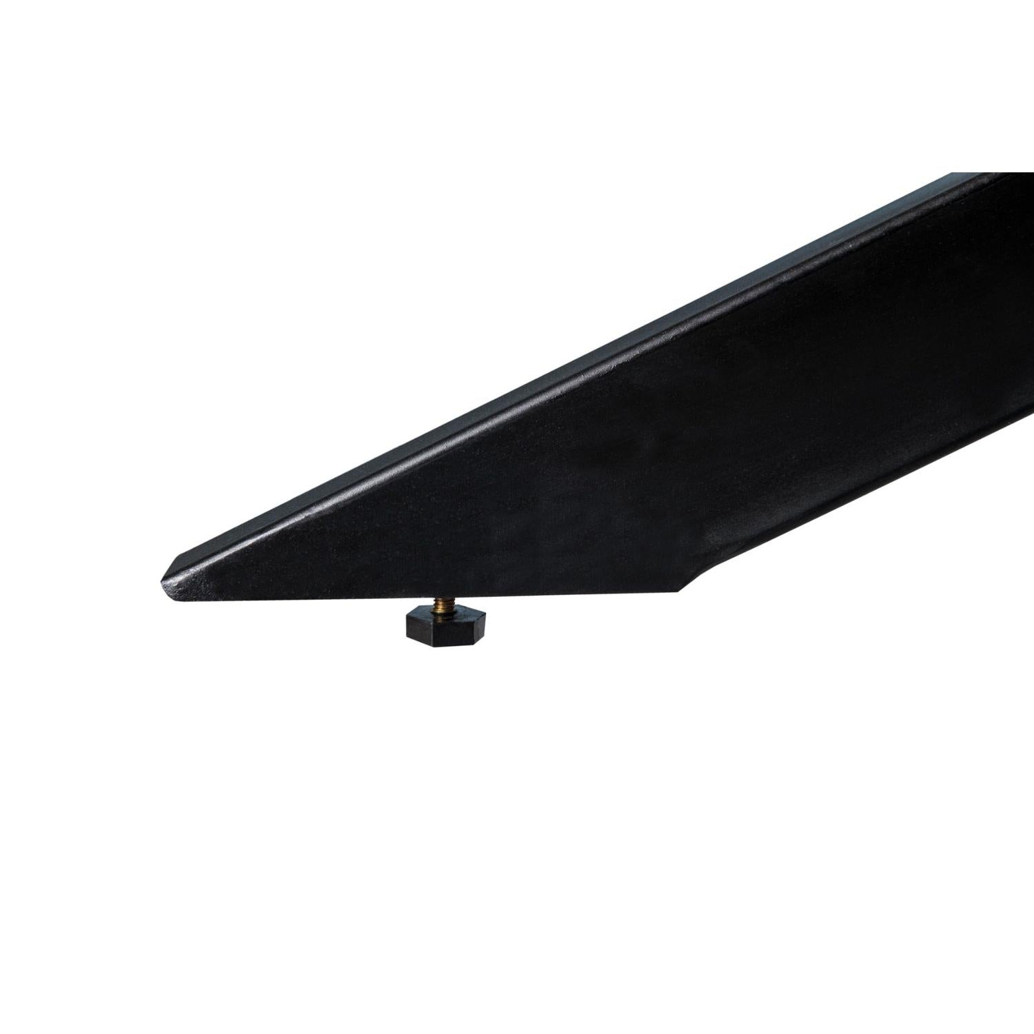 Oslo Schwarz Rund 130 cm-Livingfurn-le canapé