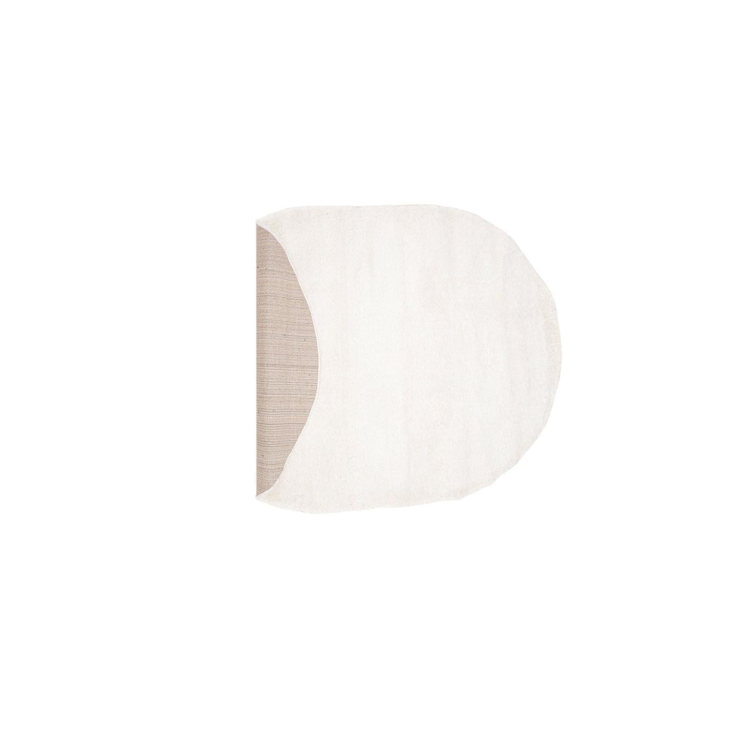 Ovaler Teppich Walter 340*240cm - Weiß-Teppich-Venture Home-le canapé