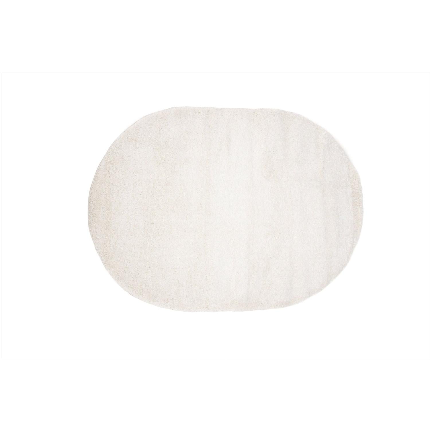 Ovaler Teppich Walter 340*240cm - Weiß-Teppich-Venture Home-le canapé