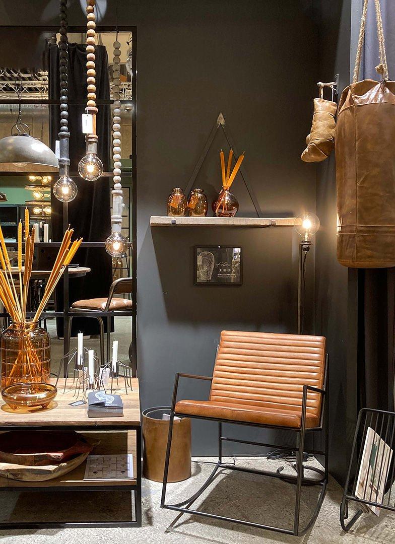 Pendelleuchte Bruce aus Holzkugeln - Natur-Pendelleuchte-Trademark Living-le canapé