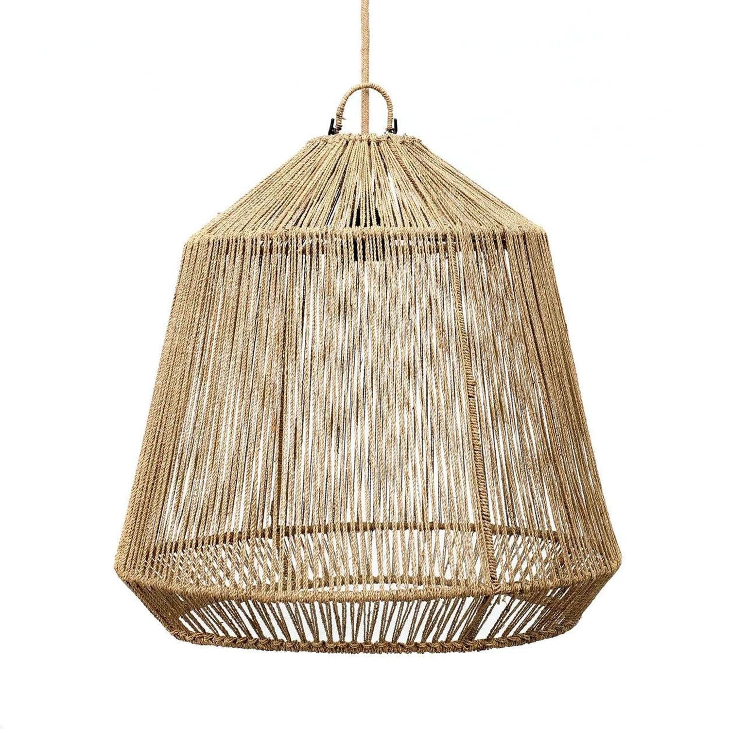Pendelleuchte Conic (Lampenschirm) - Natur-Lampenschirm-Bazar Bizar-le canapé