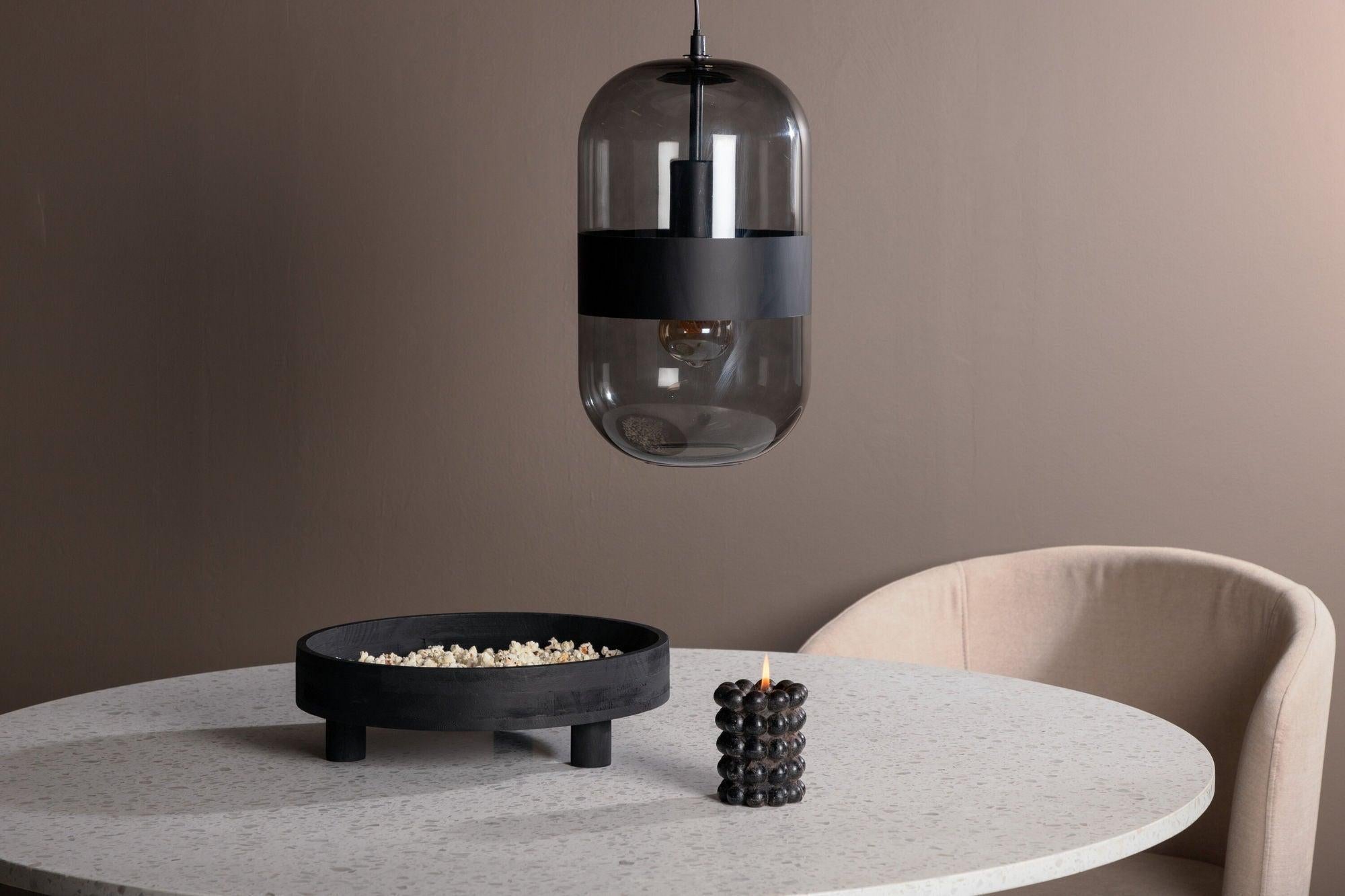 Pendelleuchte Dropp - Schwarz Rauchglas-Pendelleuchten-Venture Home-le canapé
