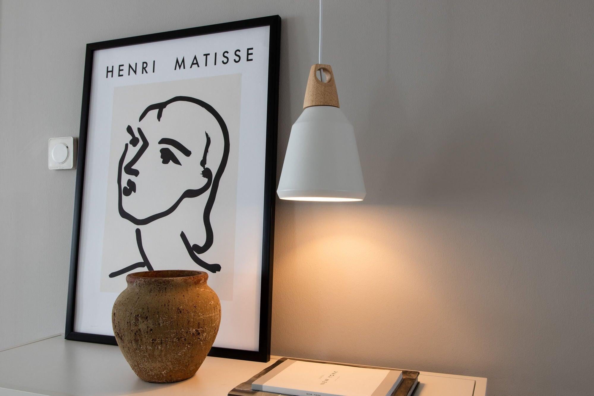 Pendelleuchte Nao - Weiß-Pendelleuchten-Venture Home-le canapé
