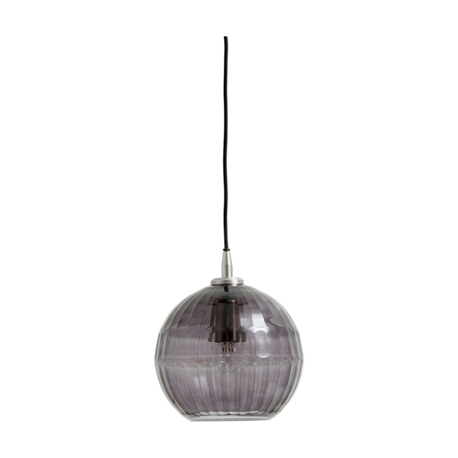 Pendelleuchte NYX aus Glas - Rauchglas-Pendelleuchten-Nordal A/S-le canapé