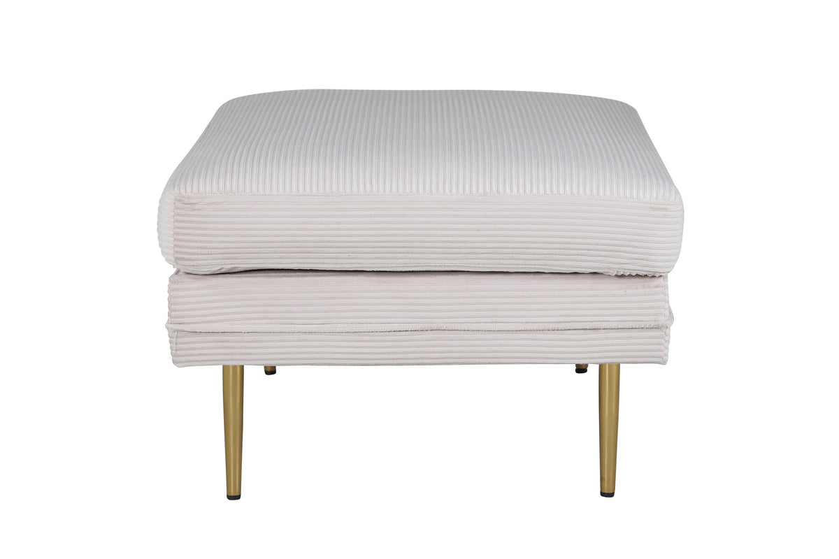 Polsterhocker Boom - Beige-Polsterhocker-Venture Home-le canapé