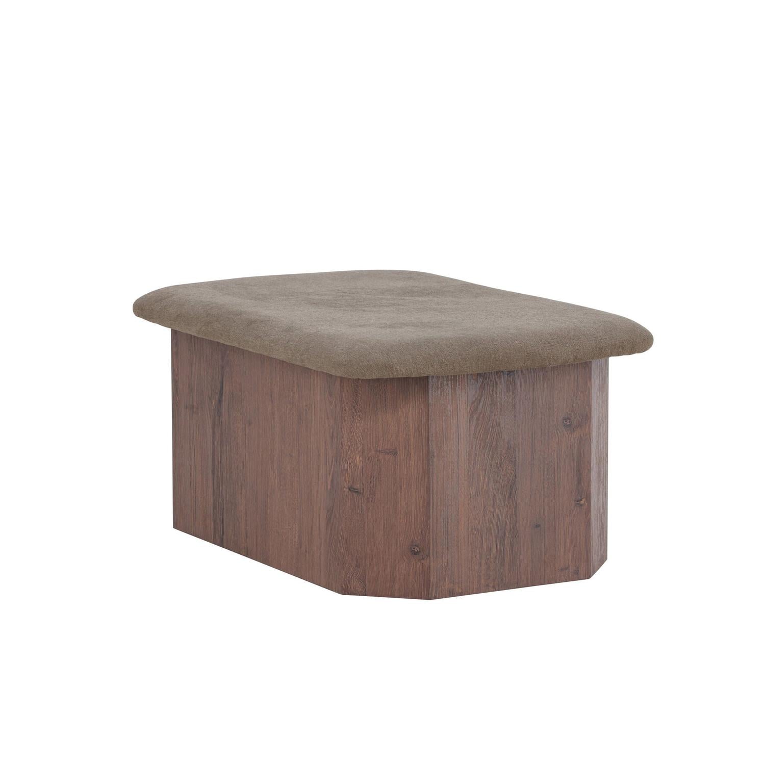 Polsterhocker Todd - Mokka-Polsterhocker-Venture Home-le canapé