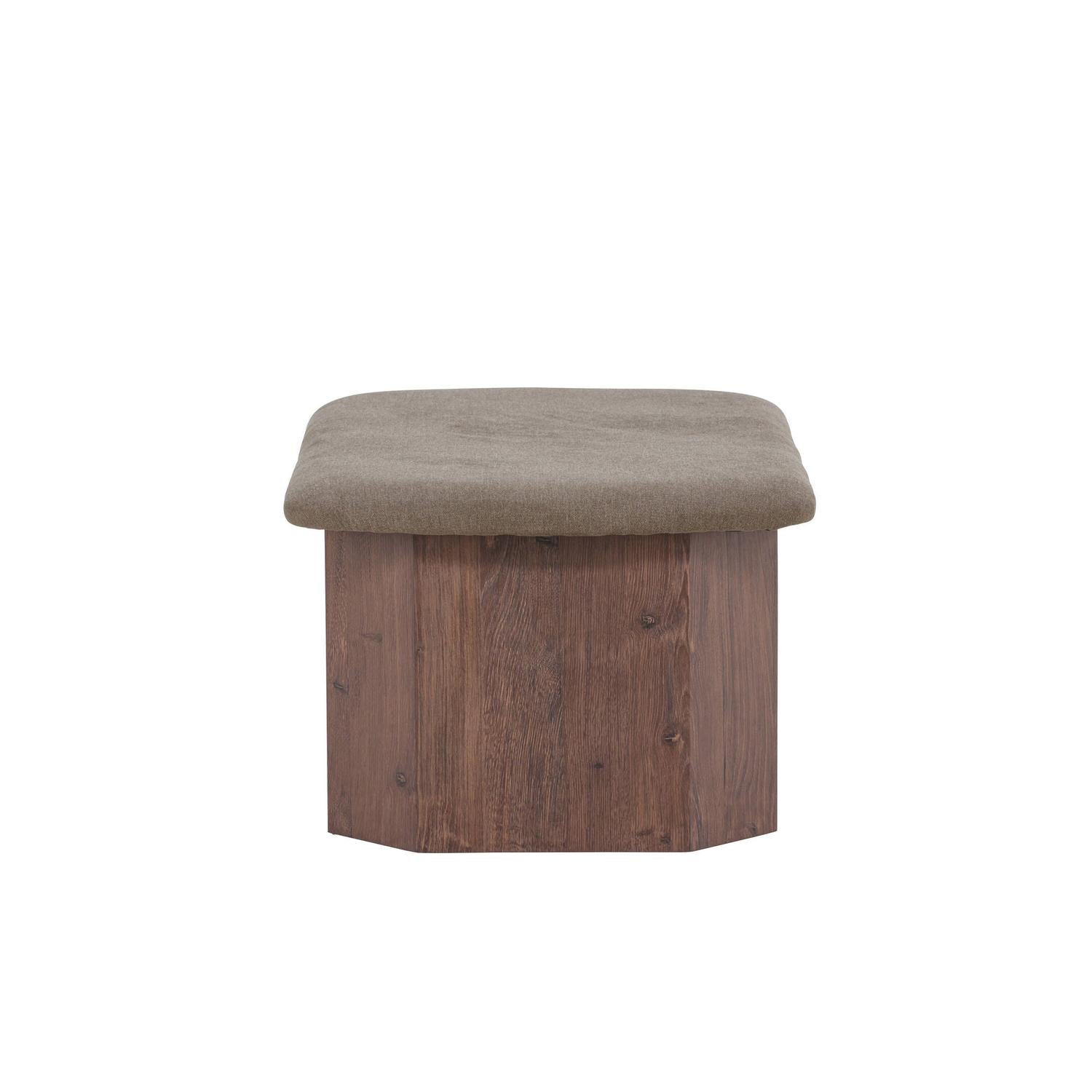 Polsterhocker Todd - Mokka-Polsterhocker-Venture Home-le canapé