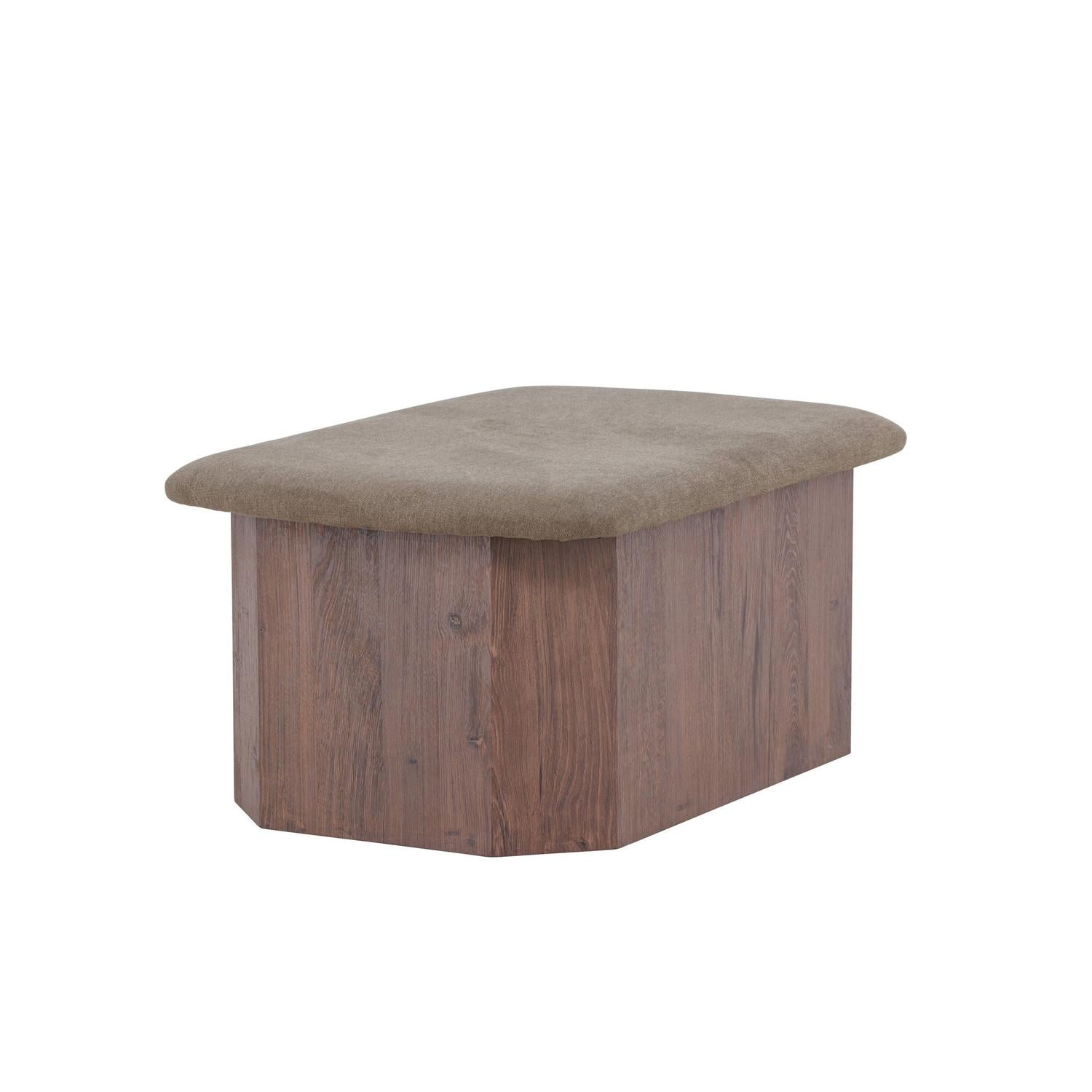 Polsterhocker Todd - Mokka-Polsterhocker-Venture Home-le canapé