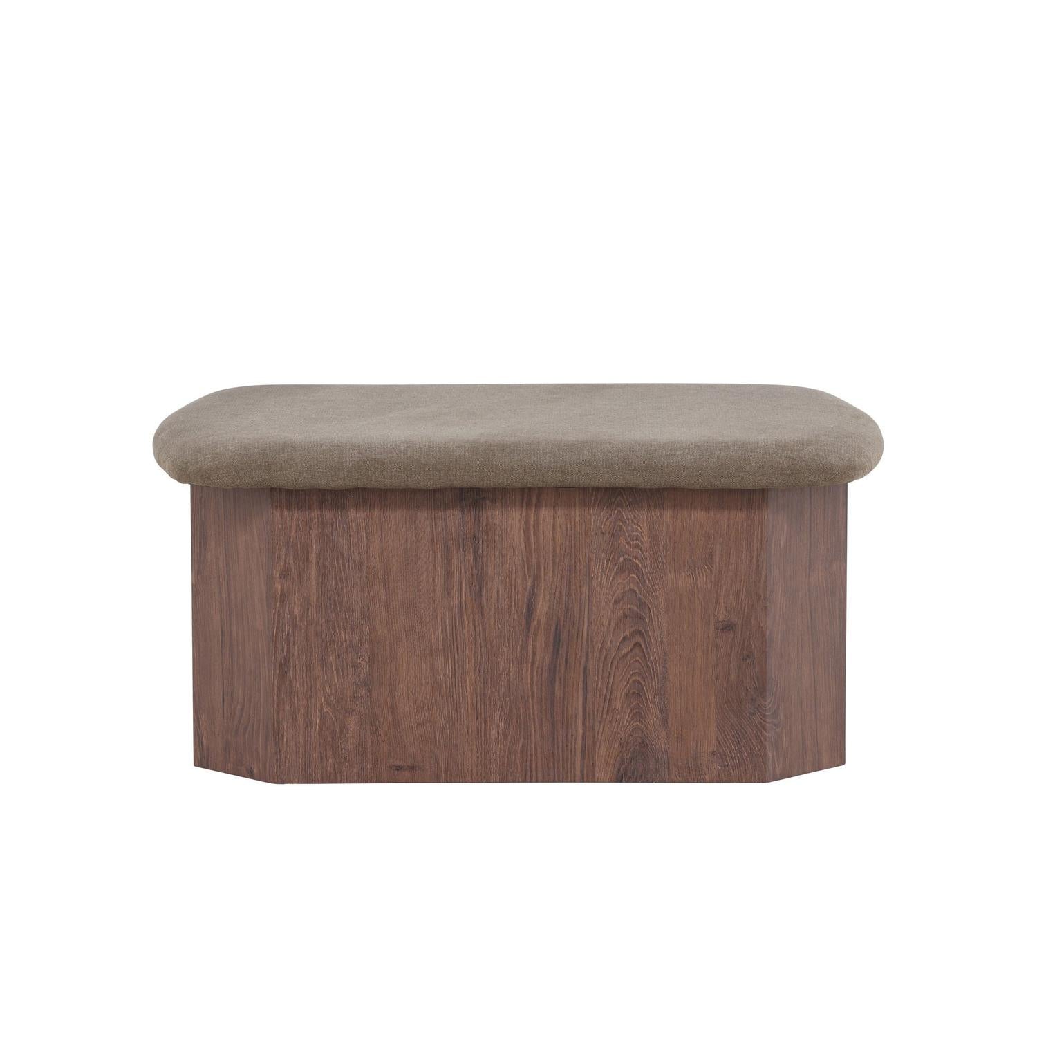 Polsterhocker Todd - Mokka-Polsterhocker-Venture Home-le canapé