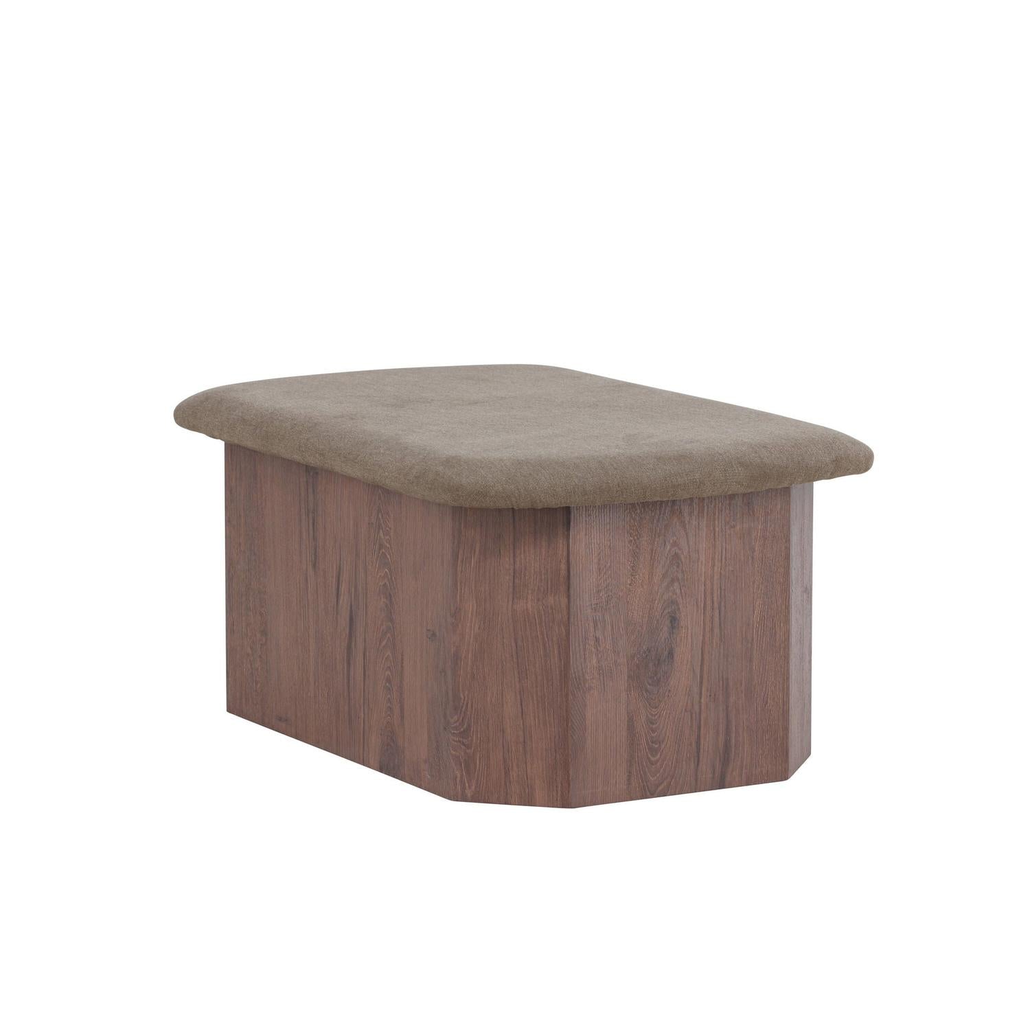 Polsterhocker Todd - Mokka-Polsterhocker-Venture Home-le canapé