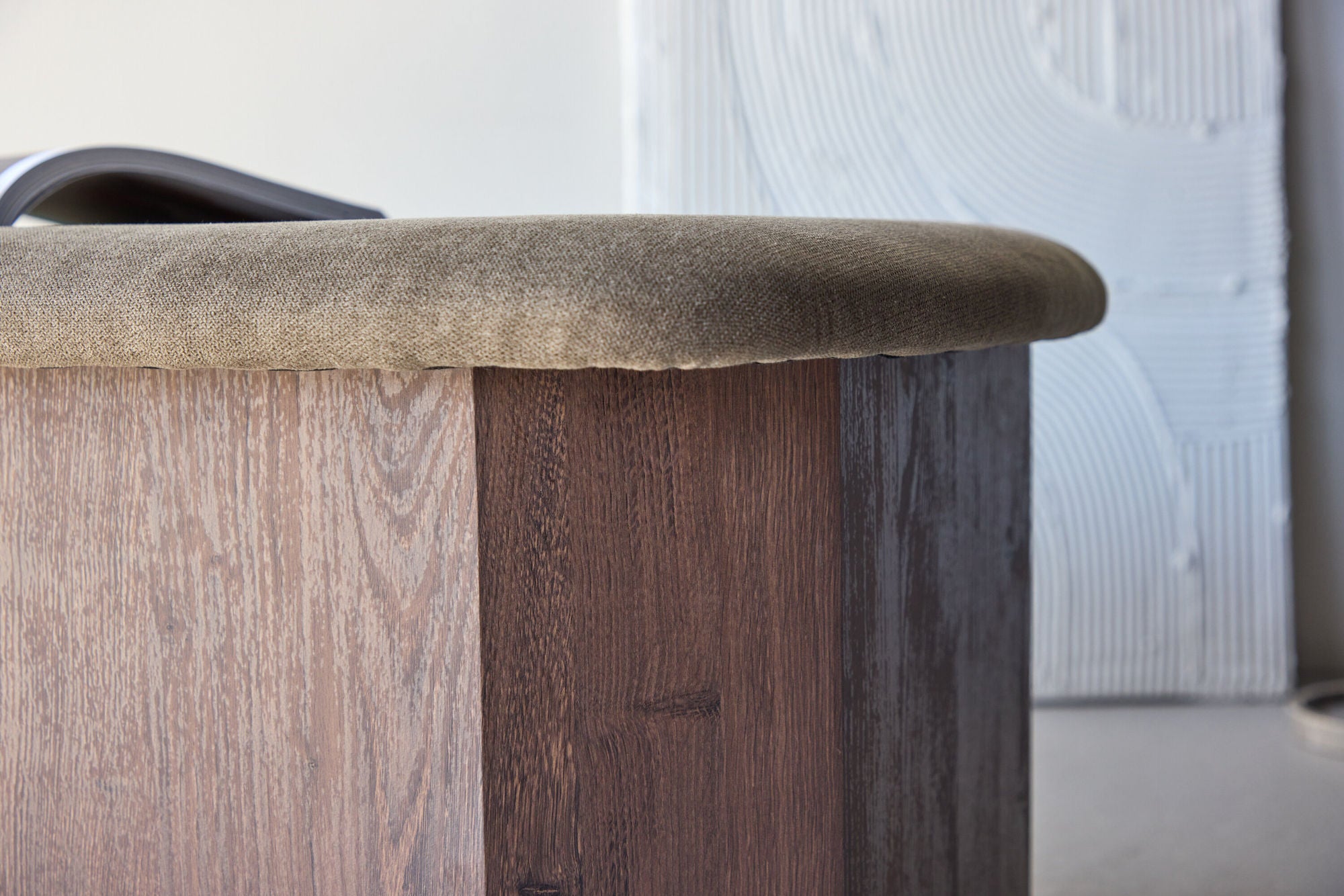 Polsterhocker Todd - Mokka-Polsterhocker-Venture Home-le canapé