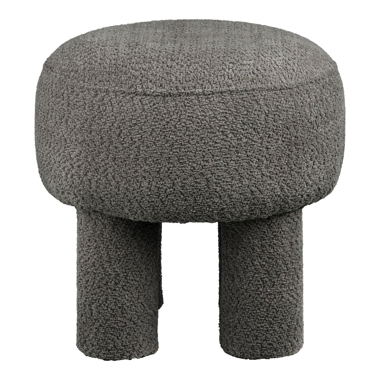 Pouf Canberra Ø43cm - Anthrazit-Poufs-House Nordic-le canapé