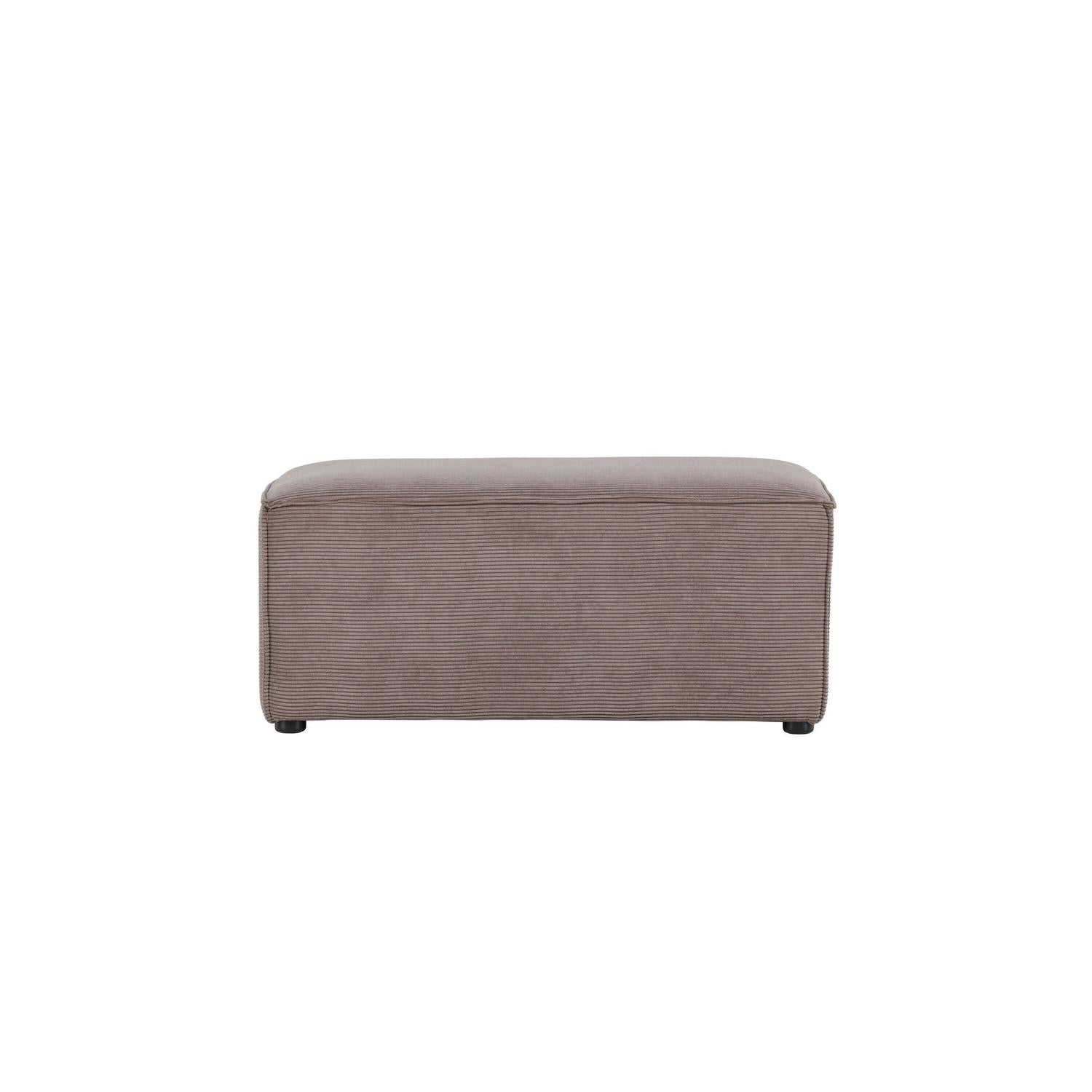Pouf Gillholmen aus Cord - Braun-Poufs-Vind-le canapé