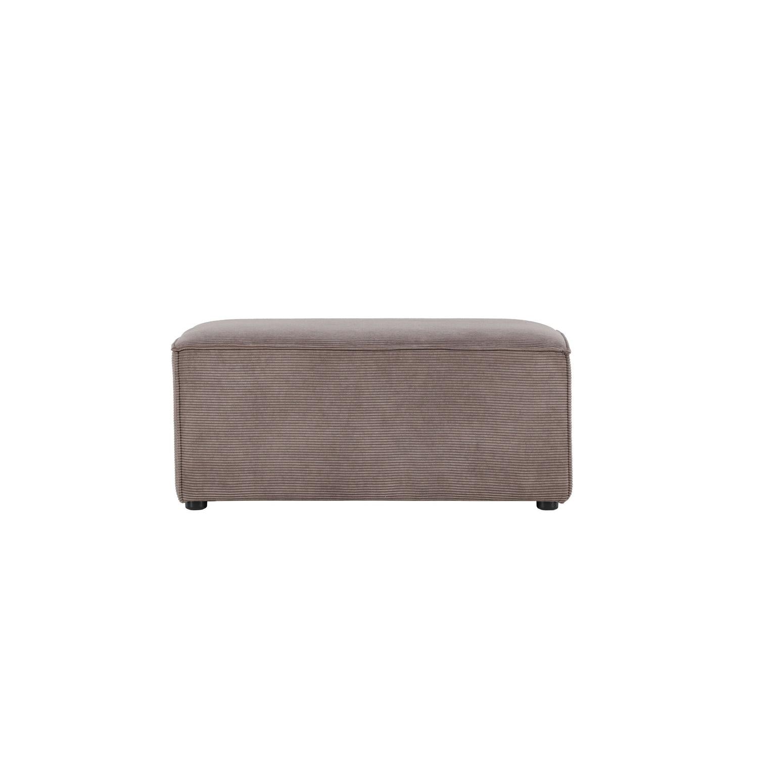 Pouf Gillholmen aus Kord - Braun-Poufs-Vind-le canapé