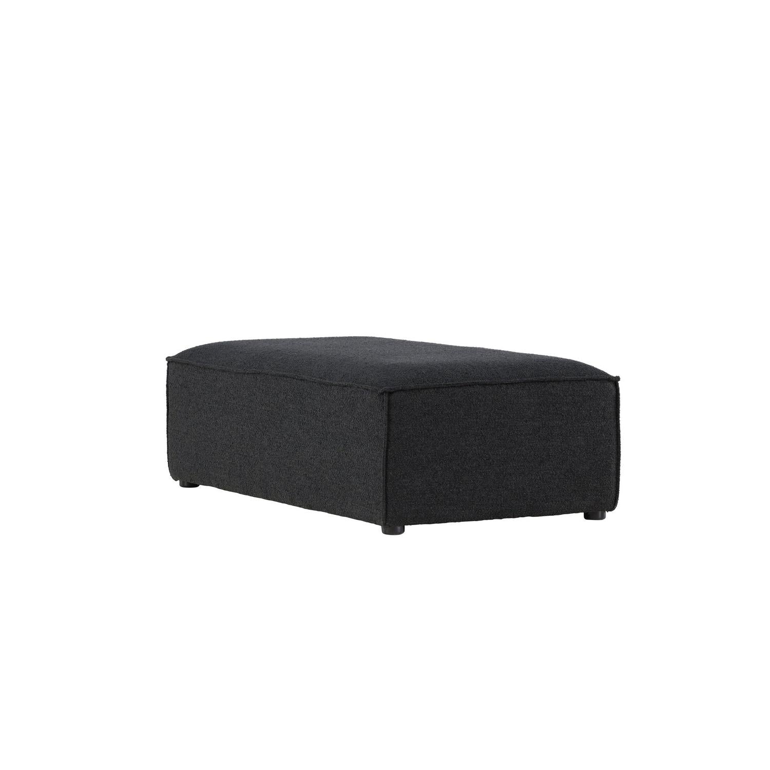Pouf Gillholmen aus Teddy Bouclé - Schwarz-Poufs-Vind-le canapé