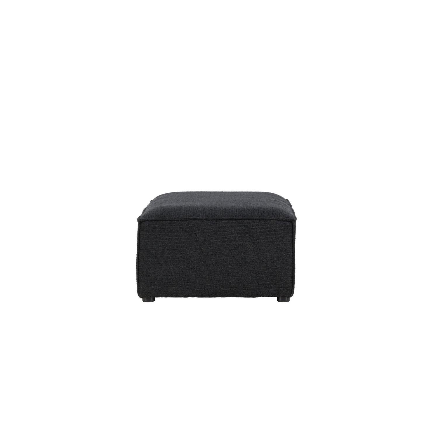 Pouf Gillholmen aus Teddy Bouclé - Schwarz-Poufs-Vind-le canapé