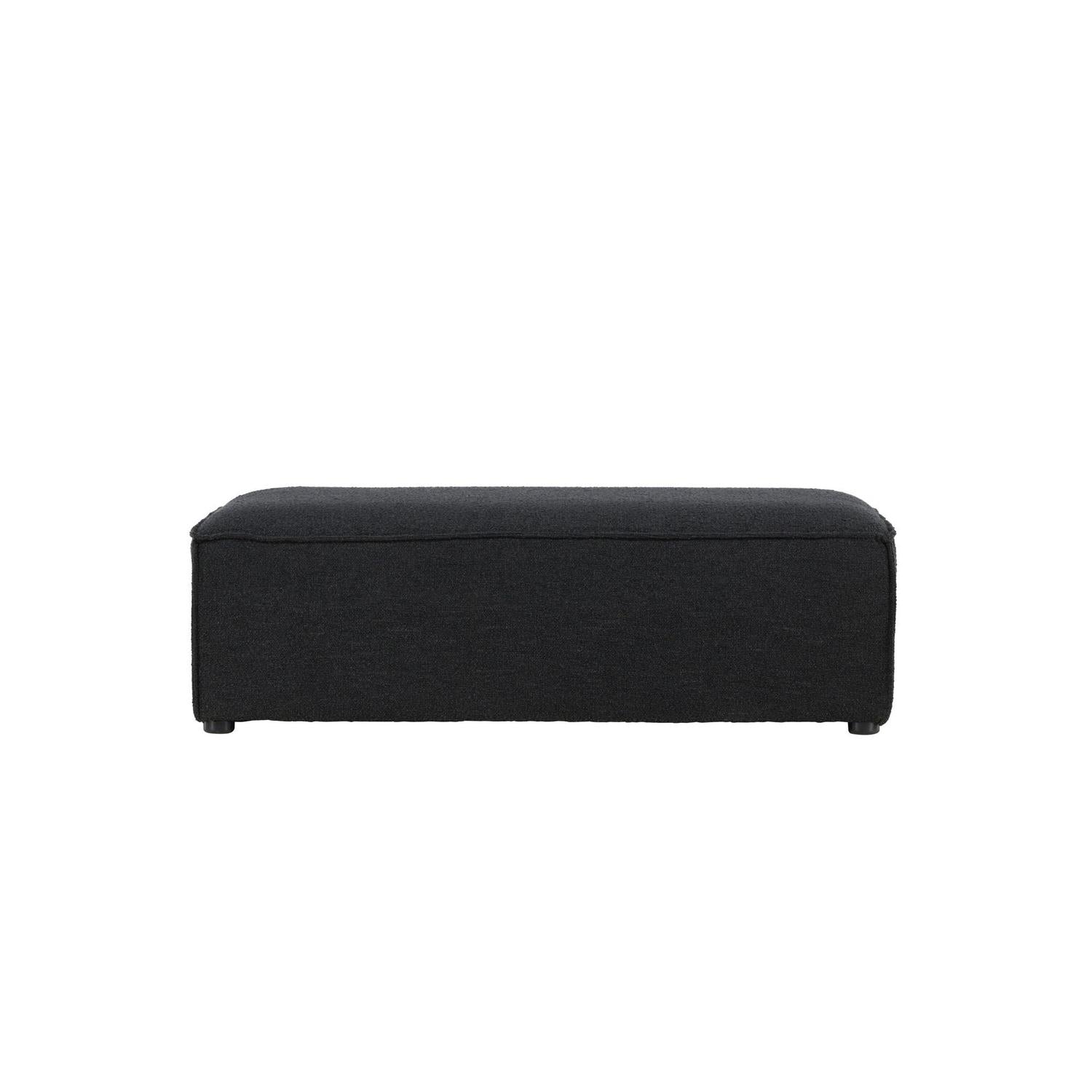 Pouf Gillholmen aus Teddy Bouclé - Schwarz-Poufs-Vind-le canapé
