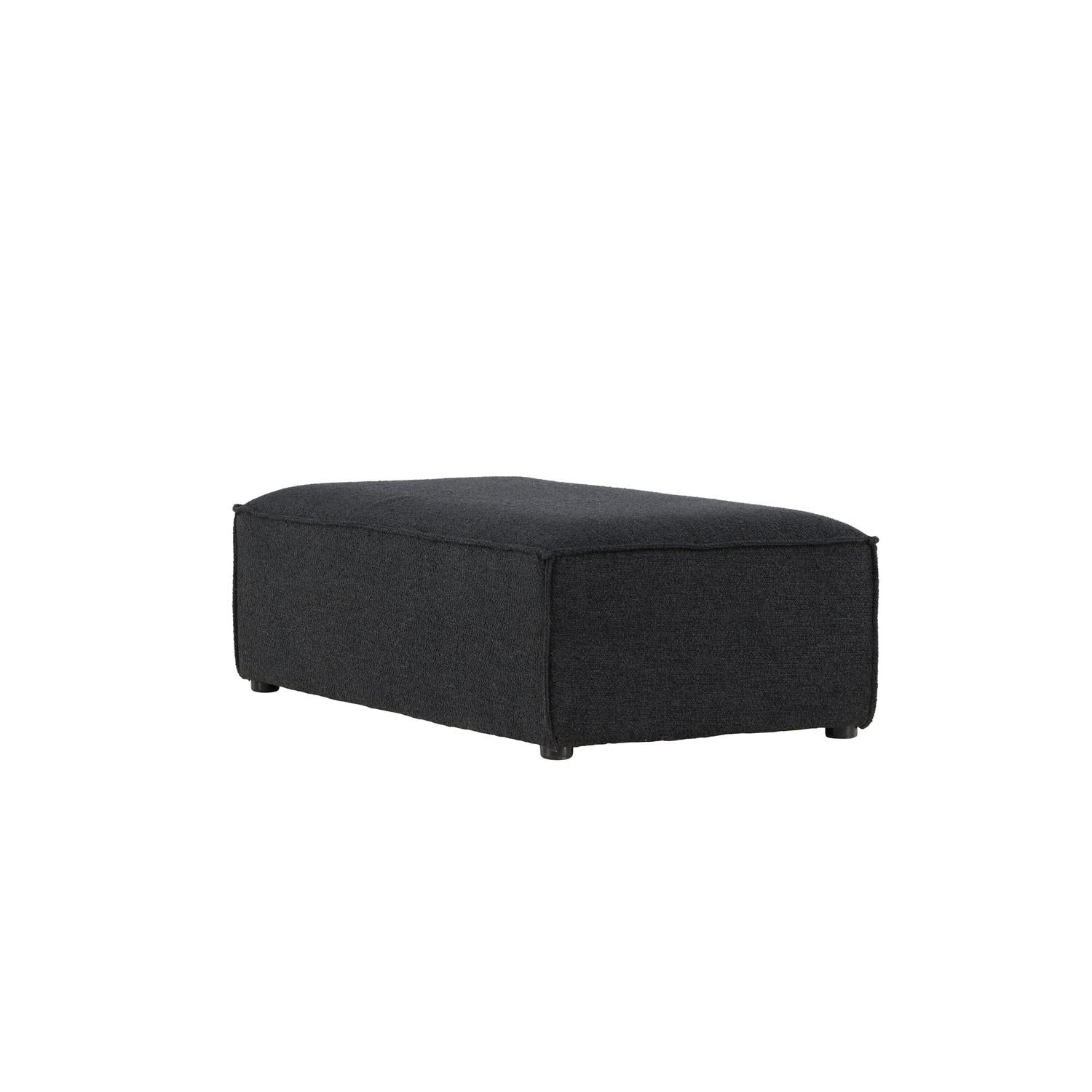 Pouf Gillholmen aus Teddy Bouclé - Schwarz-Poufs-Vind-le canapé
