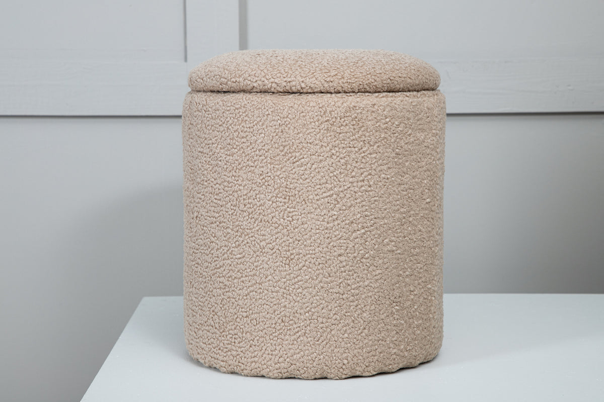 Pouf Limpen - Beige-Poufs-Venture Home-le canapé