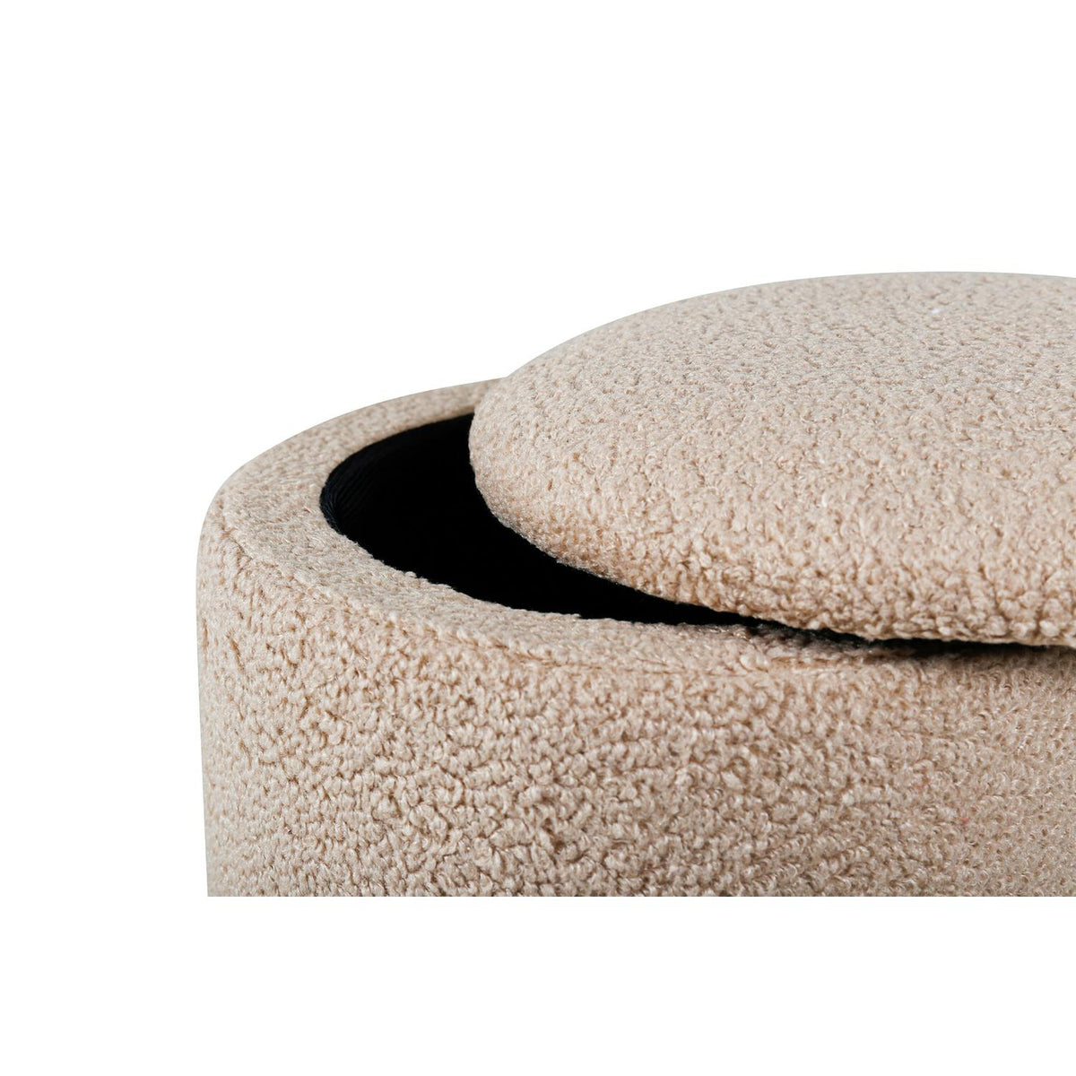 Pouf Limpen - Beige-Poufs-Venture Home-le canapé