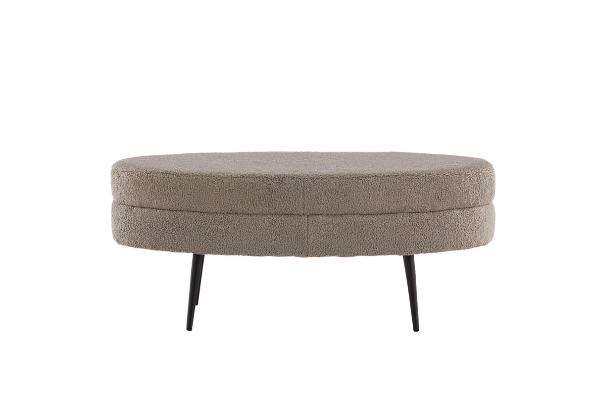 Pouf Otto - Beige-Poufs-Venture Home-le canapé