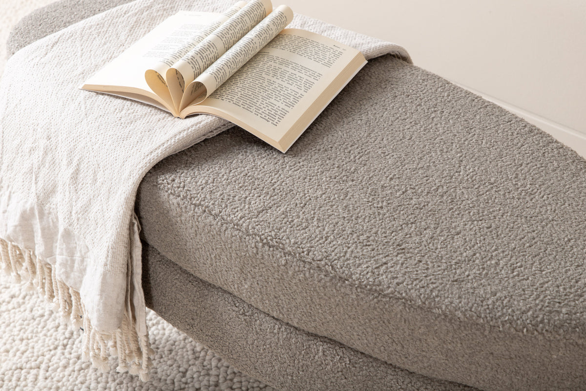 Pouf Otto - Beige-Poufs-Venture Home-le canapé