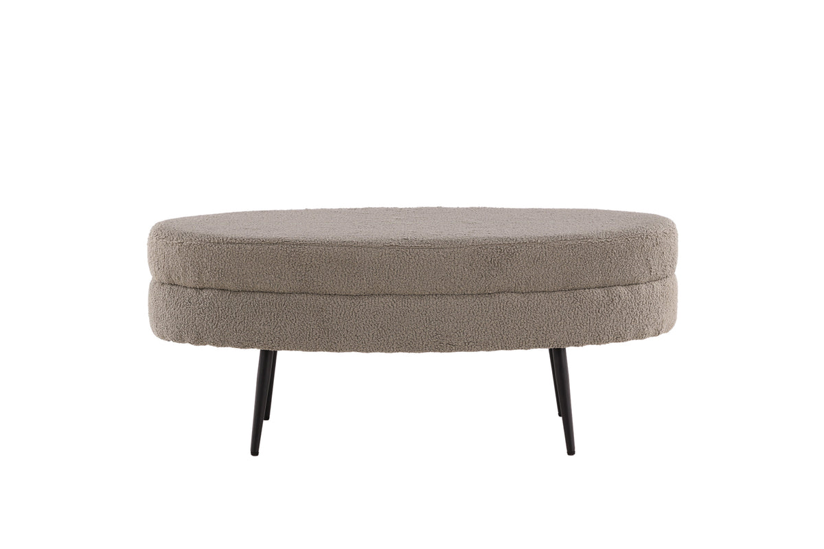 Pouf Otto - Beige-Poufs-Venture Home-le canapé