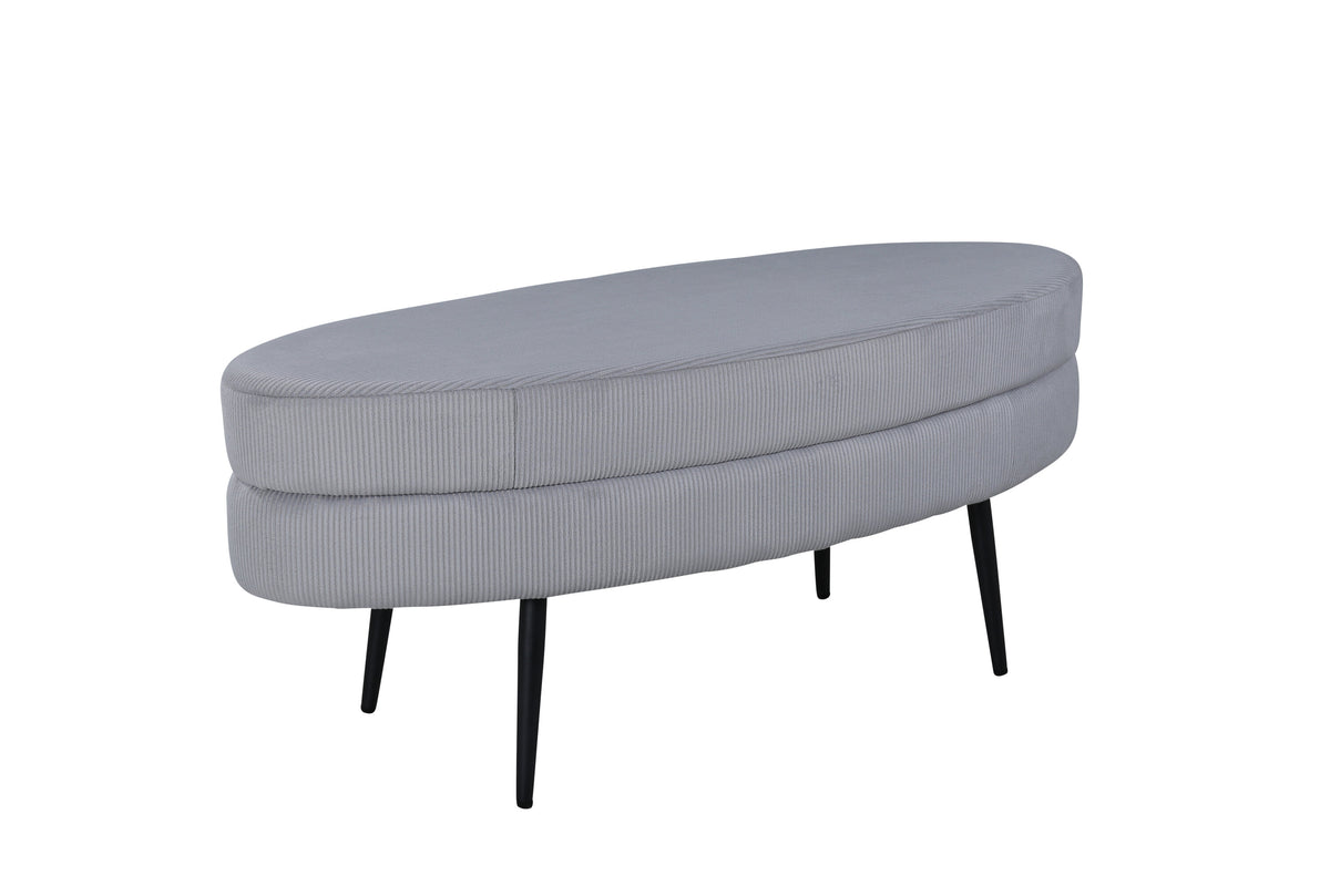Pouf Otto - Grau-Poufs-Venture Home-le canapé