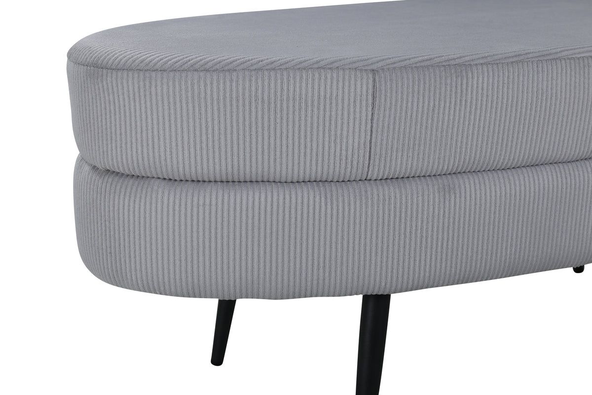 Pouf Otto - Grau-Poufs-Venture Home-le canapé