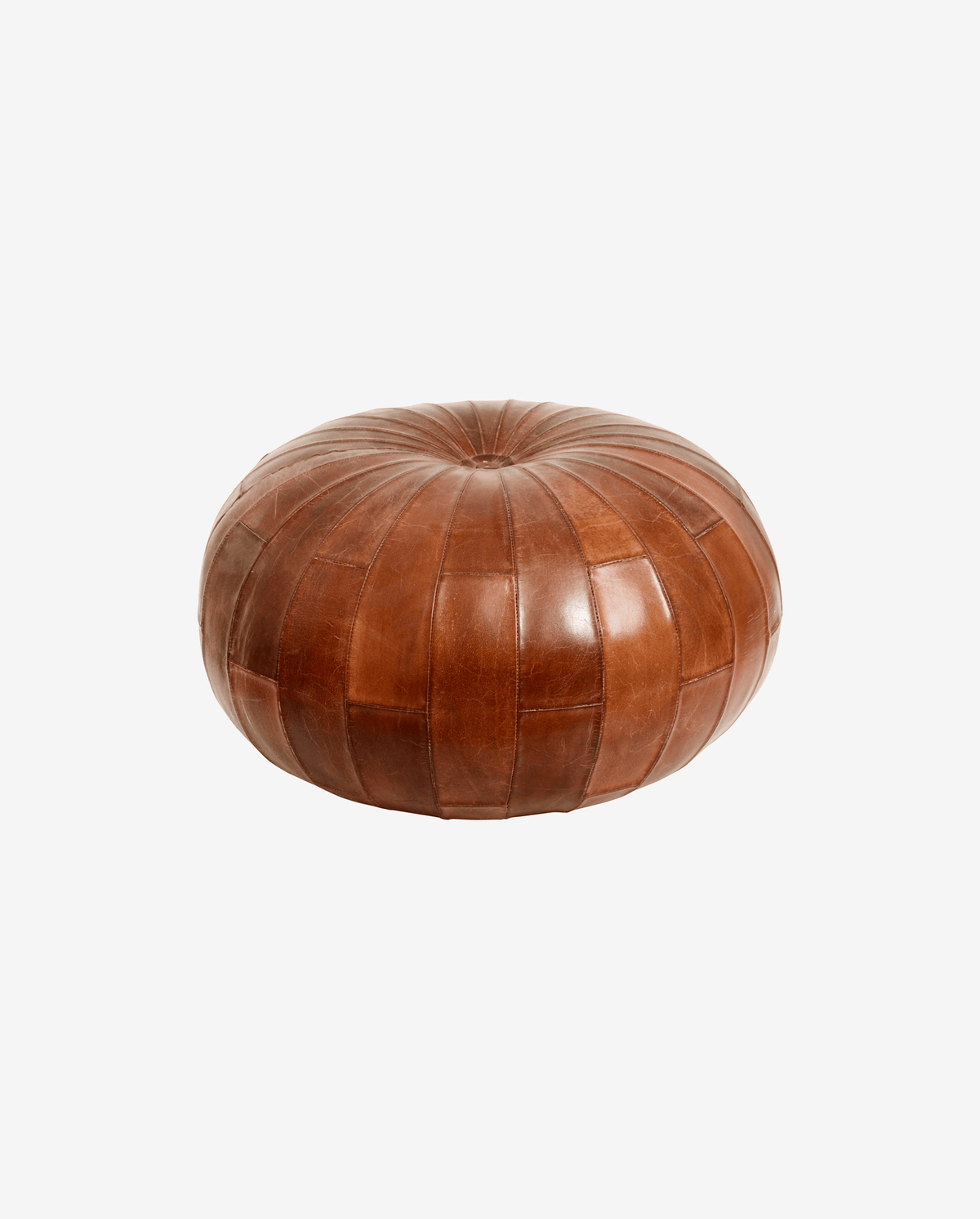 Pouf Rugby aus Büfelleder - Braun-Poufs-Nordal A/S-le canapé
