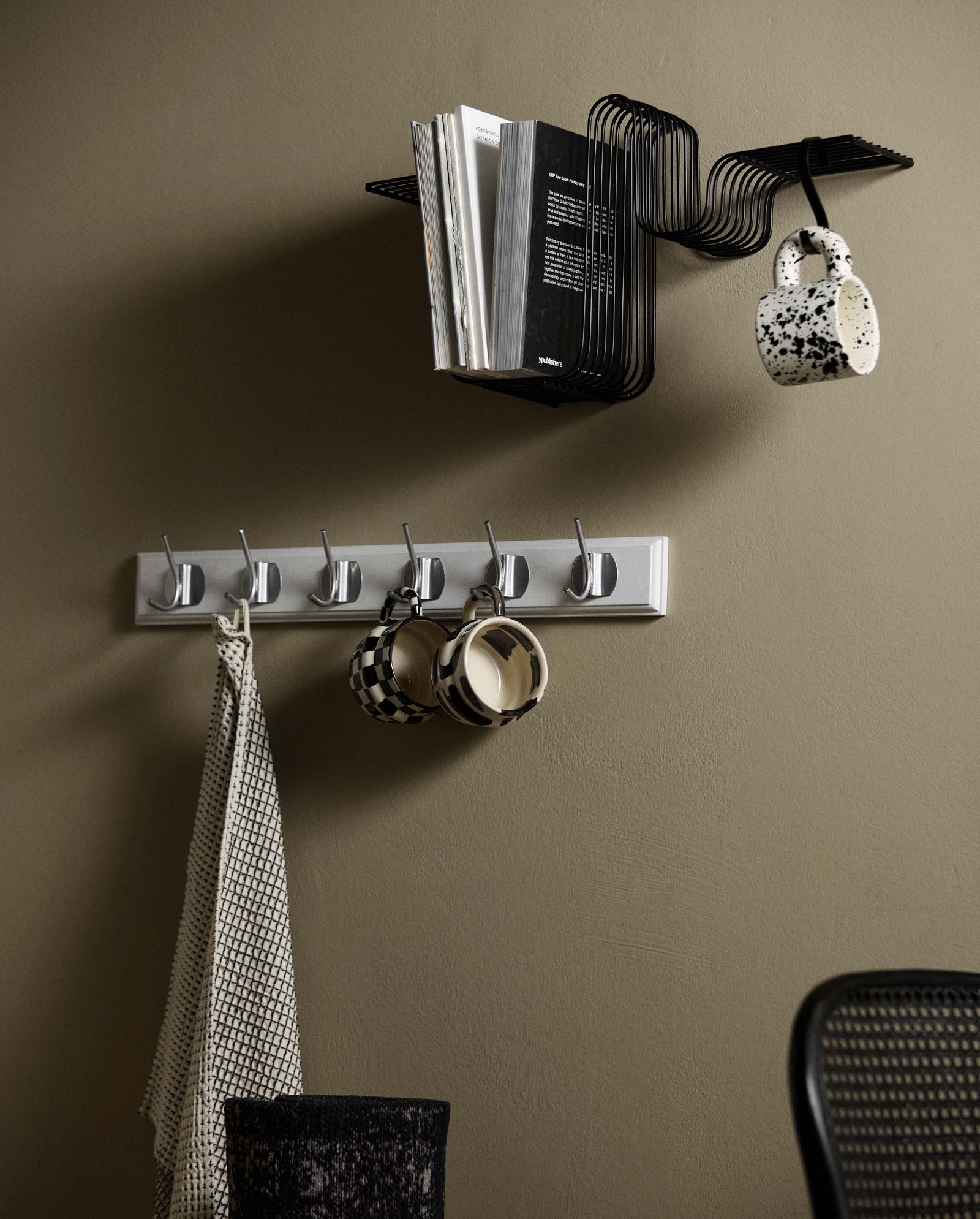Regal Brava aus Metall - Schwarz-Nordal A/S-le canapé