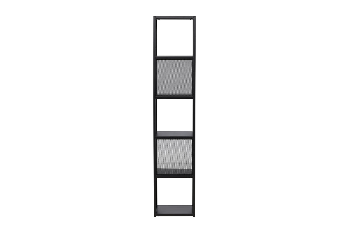 Regal Buenos Aires 185cm aus Metall mit 5 Fächern - Schwarz-Venture Home-le canapé