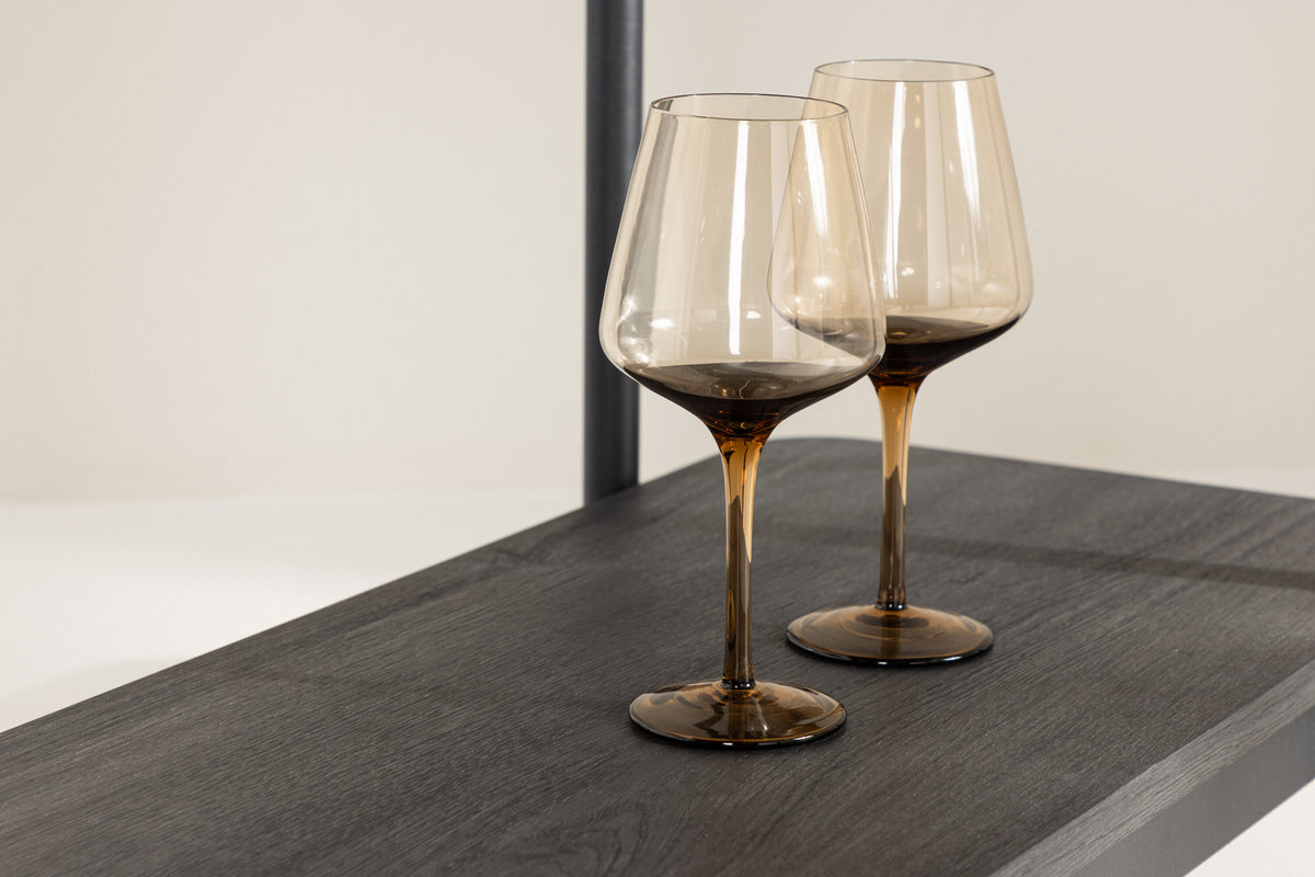 Regal Heim 120cm - Schwarz-Venture Home-le canapé