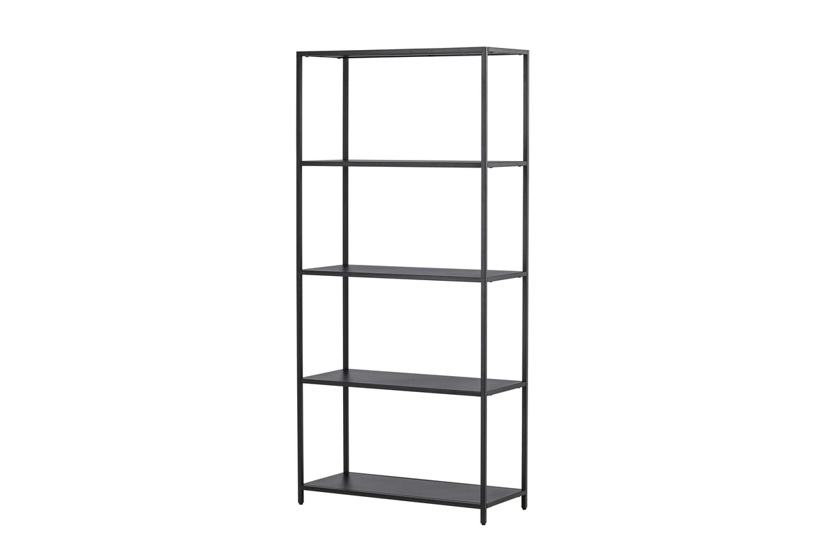 Regal Montevideo 150cm aus Metall - Schwarz-Venture Home-le canapé