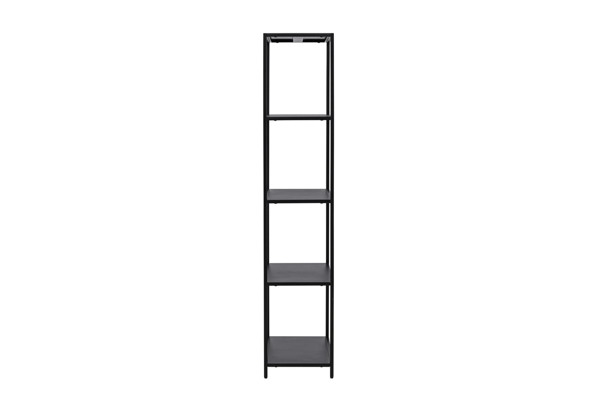 Regal Montevideo 150cm aus Metall - Schwarz-Venture Home-le canapé