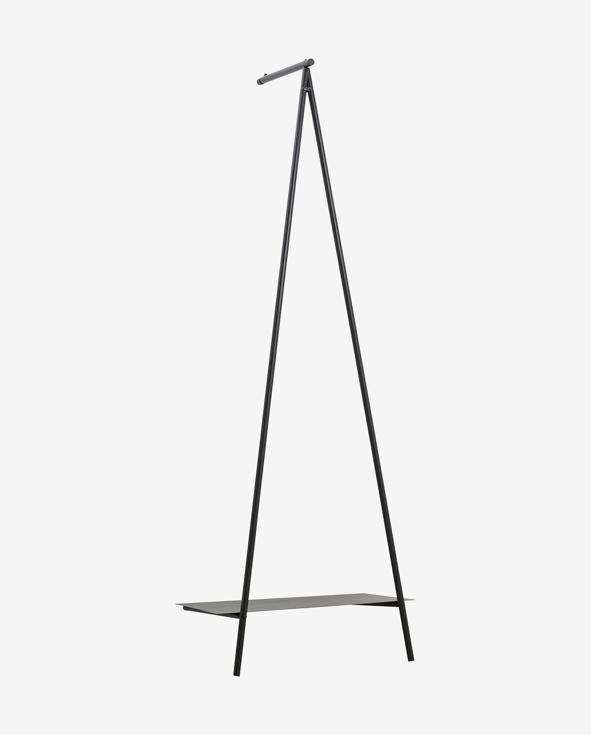 Regal Ravi 180cm aus Metall mit Kleiderstange - Schwarz-Nordal A/S-le canapé