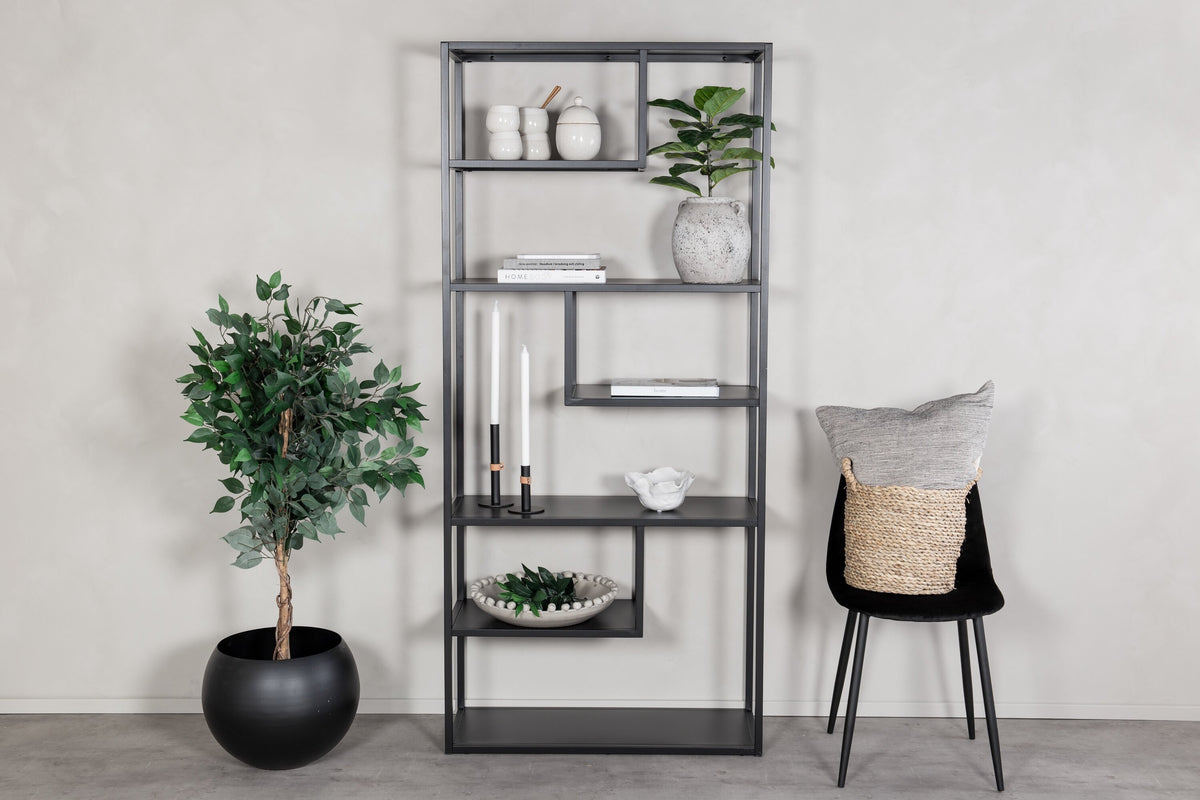Regal Staal 190cm aus Metall - Schwarz-Regale-Venture Home-le canapé