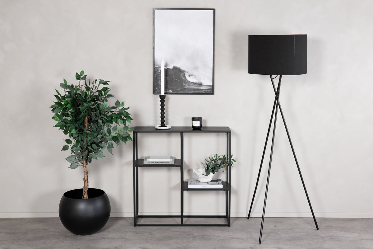 Regal Staal 81cm aus Metall - Schwarz-Regale-Venture Home-le canapé