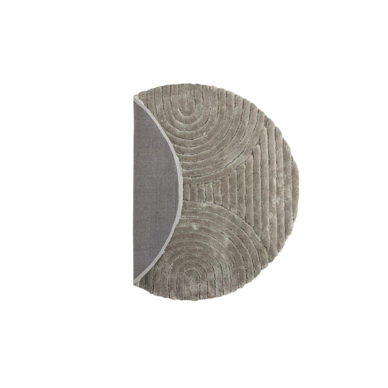 Runder Teppich Niklas Ø200cm - Greige-Teppich-Venture Home-le canapé