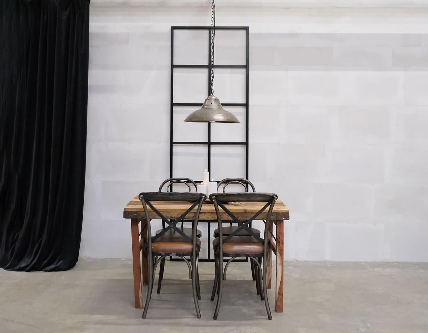 Rustikale Hängelampe Gemini aus Eisen-Hängelampen-Trademark Living-le canapé