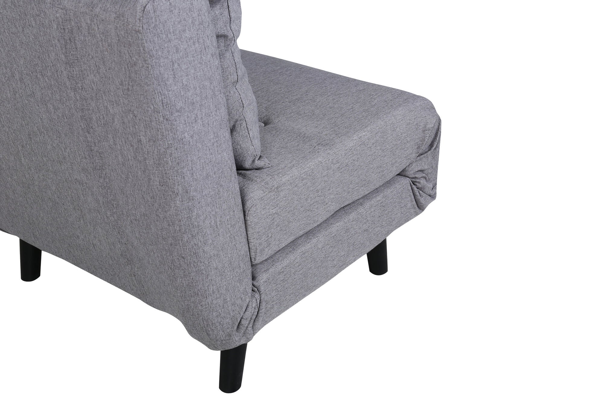 Schlafsofa Vicky aus Stoff - Grau-Schlafsofa-Venture Home-le canapé