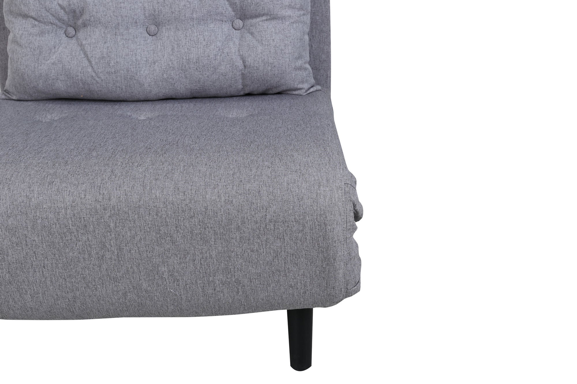 Schlafsofa Vicky aus Stoff - Grau-Schlafsofa-Venture Home-le canapé