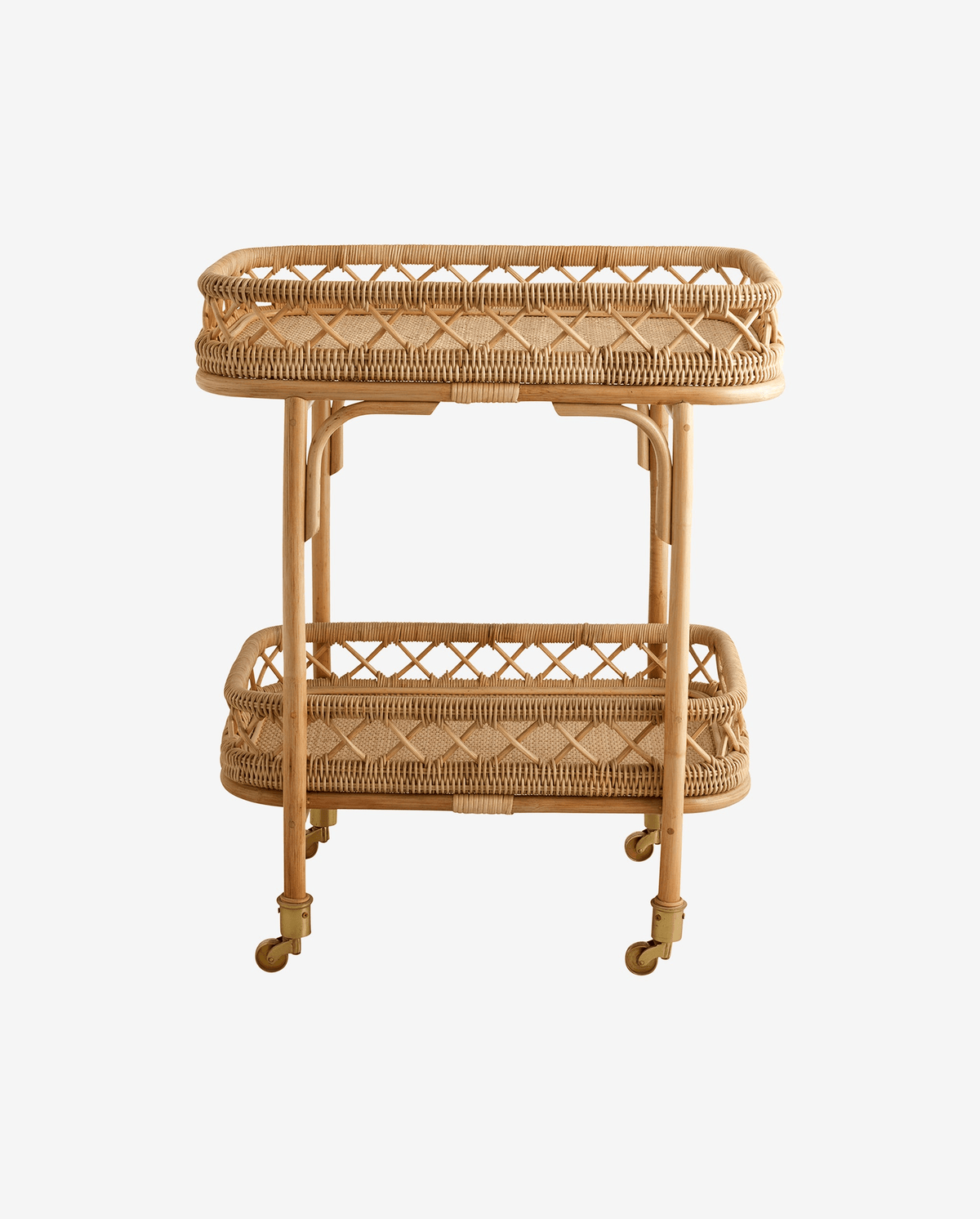 Serviertisch LIRI 62cm aus Rattan-Serviertische-Nordal A/S-le canapé